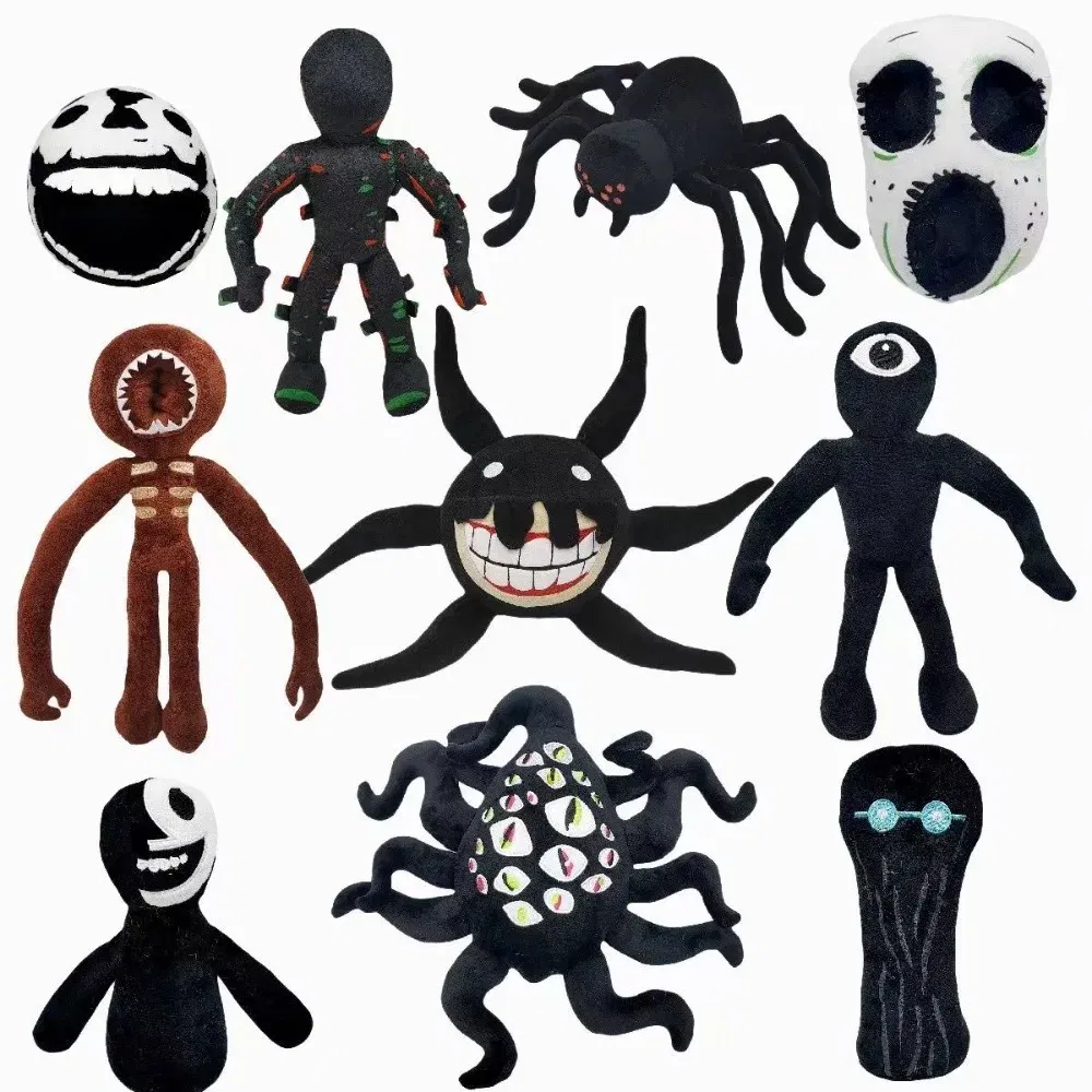Color: Multicolor - The New Roblox Doors Figure Escape The Door Game Peripheral Two-dimensional Digital Monster Plush Toy Doll Best Birthday Gift