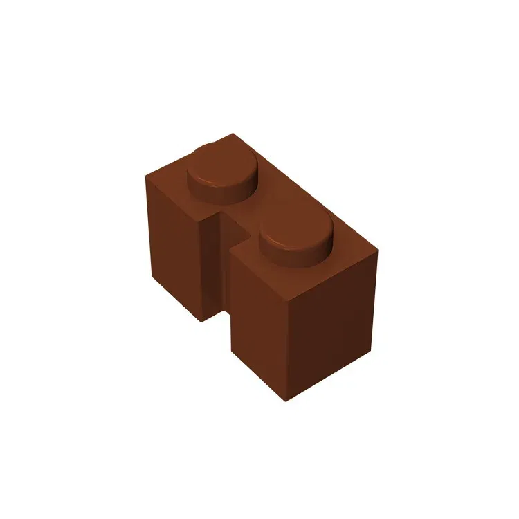 Color: Blue - Gobricks GDS-798 BRICK 1X2 W. GROOVE compatible with lego 4216 children's toys Assembles Building Blocks Technical