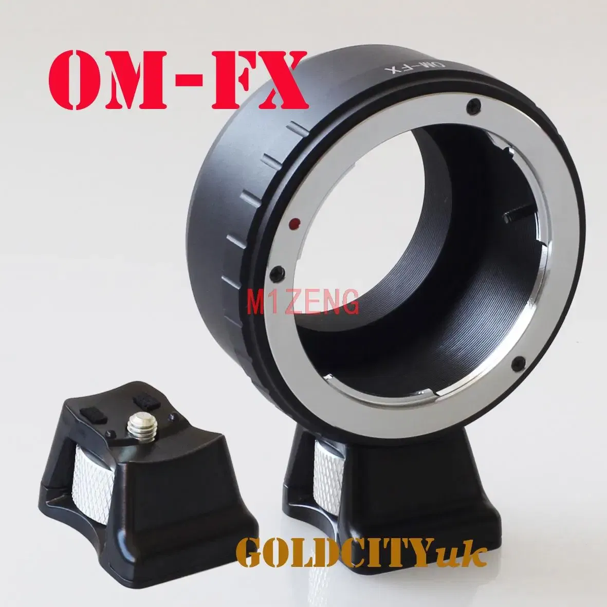 Color: Blue - adapter ring Tripod for olympus OM mount lens to Fujifilm FX XE4 XE3 XT3 XT4 XT200 XS10 XT10 XT20 XT30 XH1 XA20  XPRO2 camera