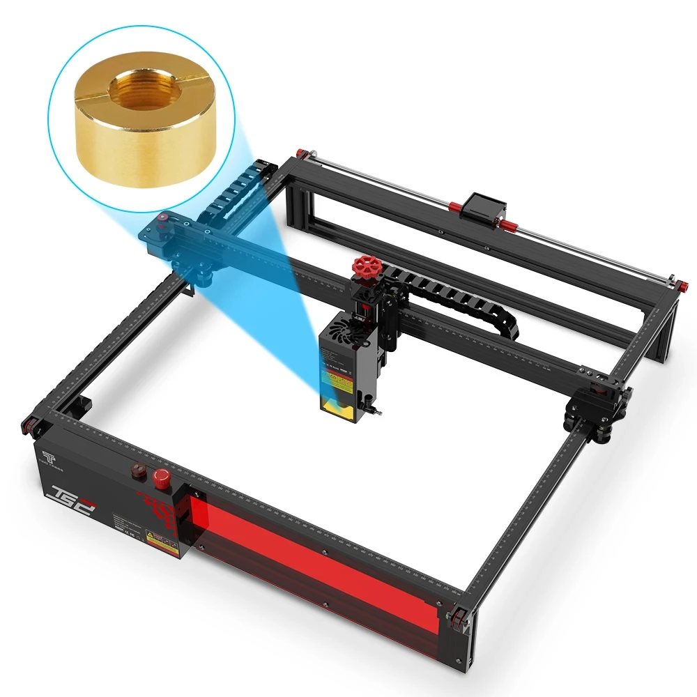 Color: green, Size: 2.2mm, Ships From: CHINA - Twotrees For TTS Pro TTS-55 TTS-10 TTS-20 TS2 Series Replacement Lens Laser Engraving Machine Lenses Laser Lens