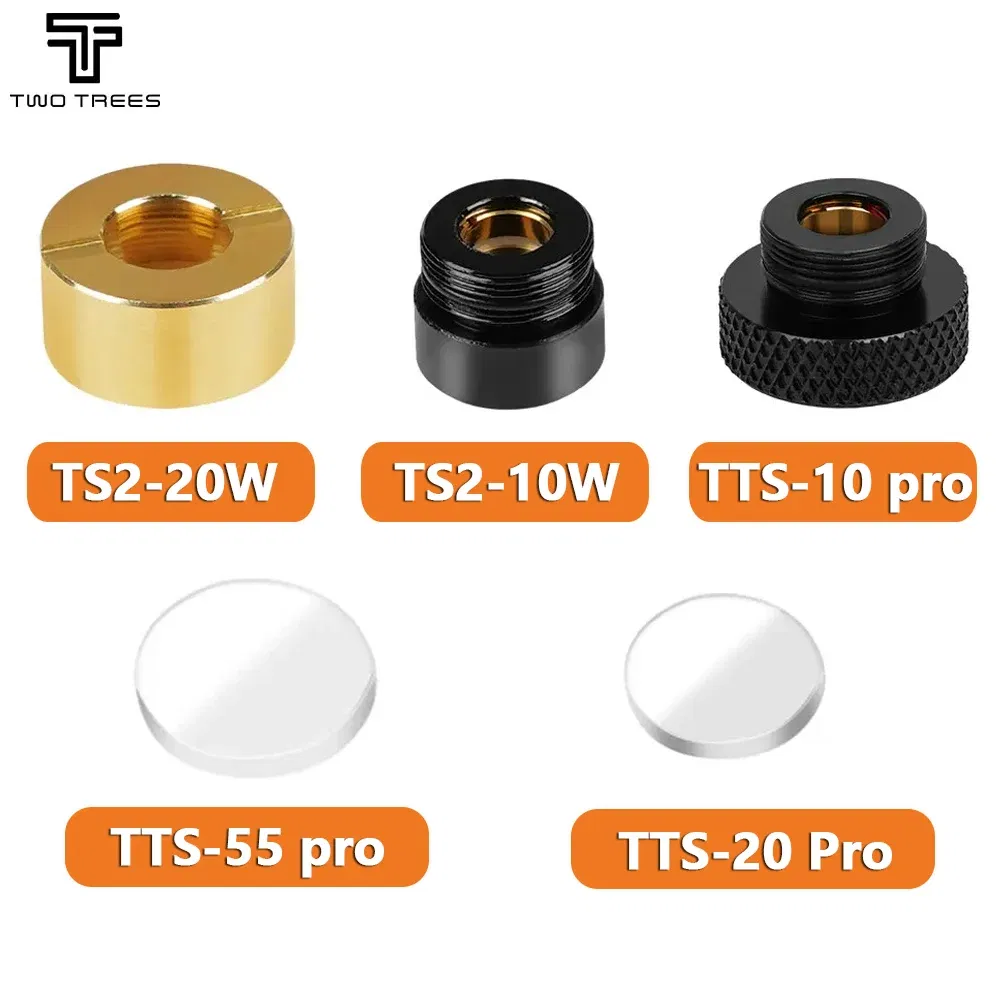Color: green, Size: 2.2mm, Ships From: CHINA - Twotrees For TTS Pro TTS-55 TTS-10 TTS-20 TS2 Series Replacement Lens Laser Engraving Machine Lenses Laser Lens