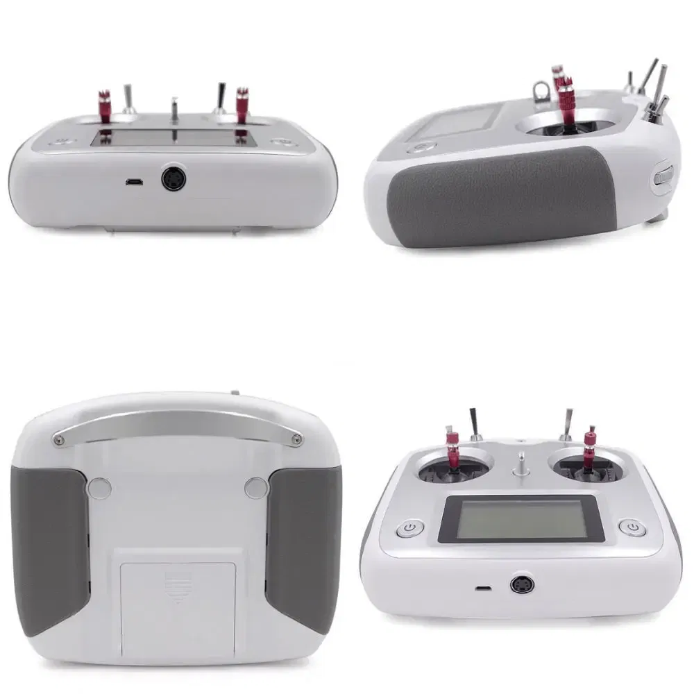 Color: Light Grey - FLYSKY FS-i6S i6S 2.4G 10CH AFHDS 2A Centering Throttle Transmitter iA6B iA10B Receiver RetailBox for RC Cars Boats Drone Toys
