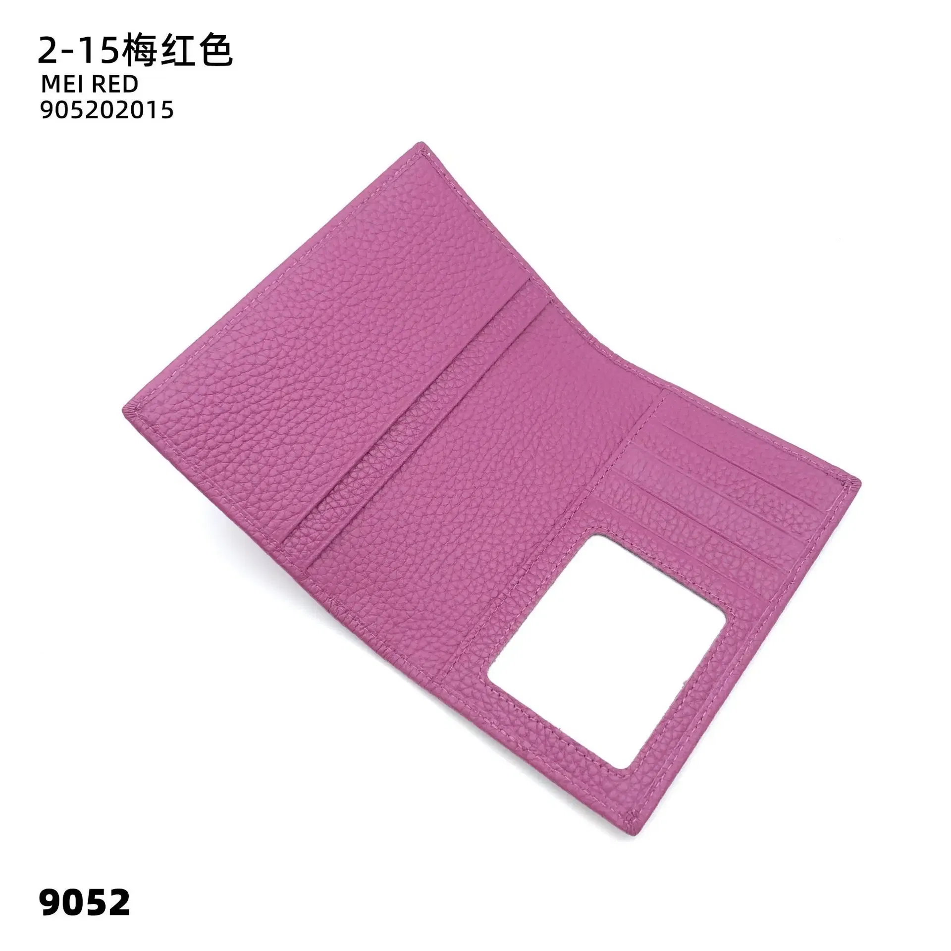 Color: MULTI - 100% Cowhide Passport Holder Factory Genuine Leather Engrave Letters Men Women Passport Cover Customized Name Travel Card Wallet