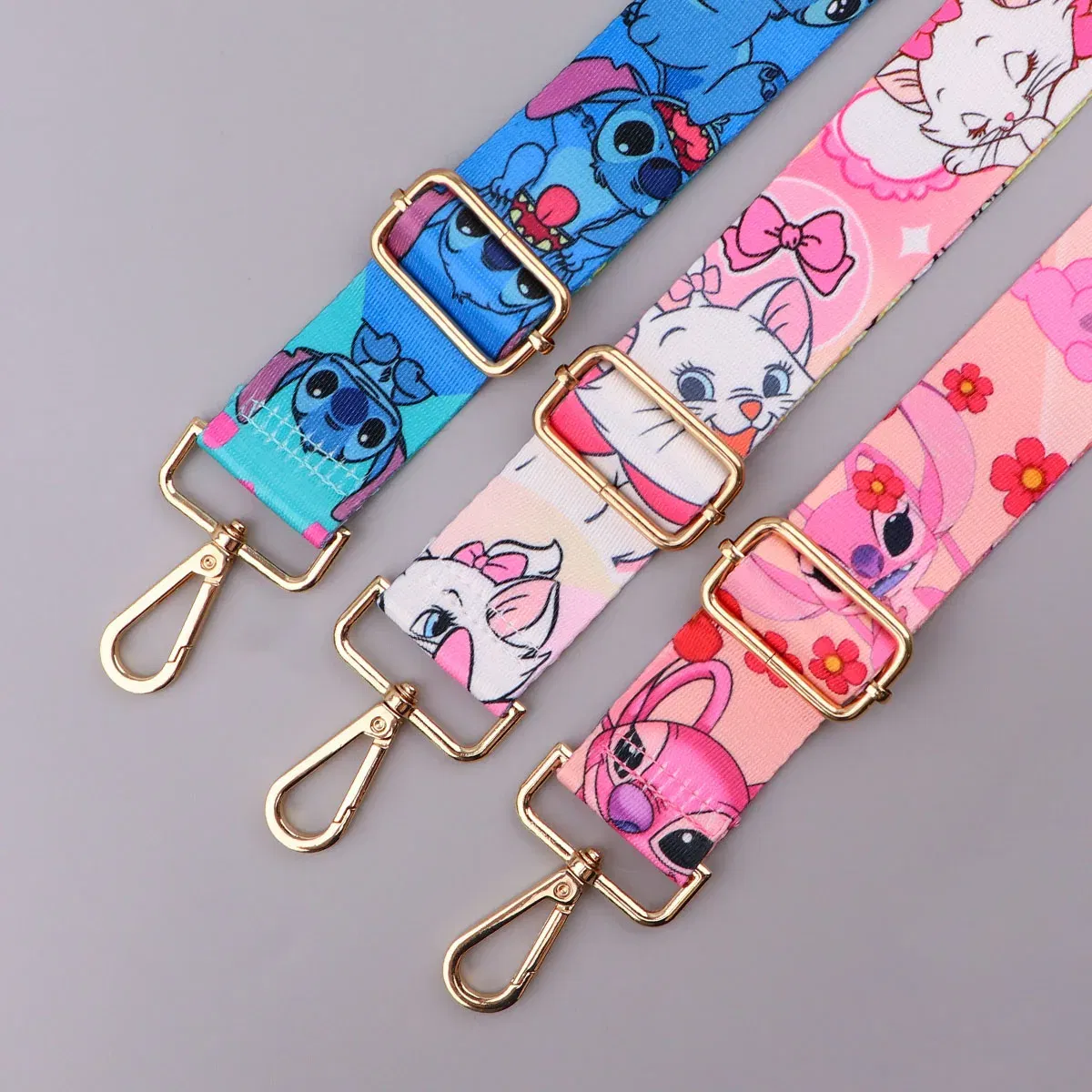 Color: light green - Cute Cat StitchLadies Messenger Bag Shoulder Strap Bag Strap One Shoulder Adjustable Shoulder Strap Accessories Bag Strap