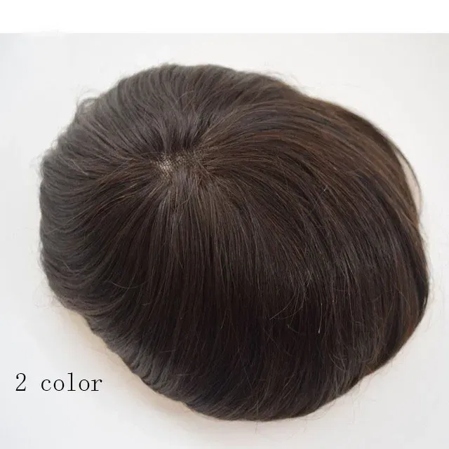 Toupee Color: 60R#, Toupee Density: 110%, Length: 6 inches, Toupee Size: 8x10, Toupee Design: free - 20MM Curly Brown Black Super Durable Mono Lace&Pu Mens Toupee Wig Human Hair 15mm Capillary Prosthesi Weave Replacement For Male