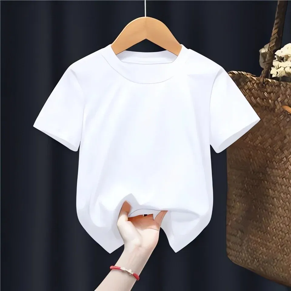 Color: black, Size: M - KPop Demon Hunters New T-shirt Pants Set Girls Summer Clothing Kawaii Smile Face Short Sleeve Outfits Kids Tee Top Pajamas Gift