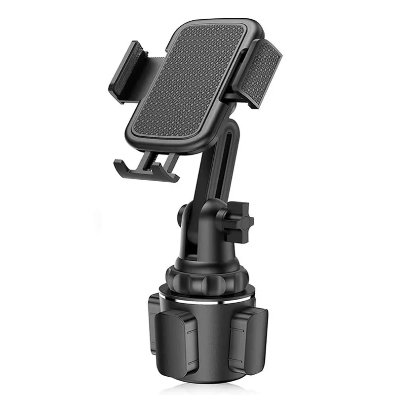 Color: Orange - Universal Car Phone Holder Cellphone Mount Stand Adjustable Car Cup Phone Mount for iPhone 14 13 12 Por MAX Huawei Samsung