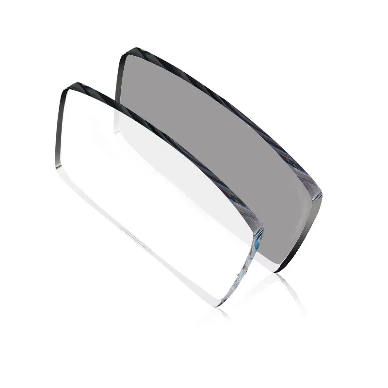 Lenses Color: WHITE, Lens Index: 1.74 - Photochromism Gray Brown 1.56 1.61 1.67 Index Aspheric Lenses UV-proof Myopia Hyperopia Outdoor Prescription Sun Optics Glasses