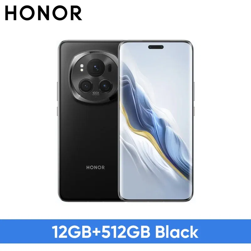 Color: WHITE, Ships From: CHINA, Bundle: Official Standard - Original HONOR Magic6 Pro smartphone android Global Version Snapdragon 8 Gen 3 120HZ 6.8" Quad-Curved  180MP Camera 5600mAh