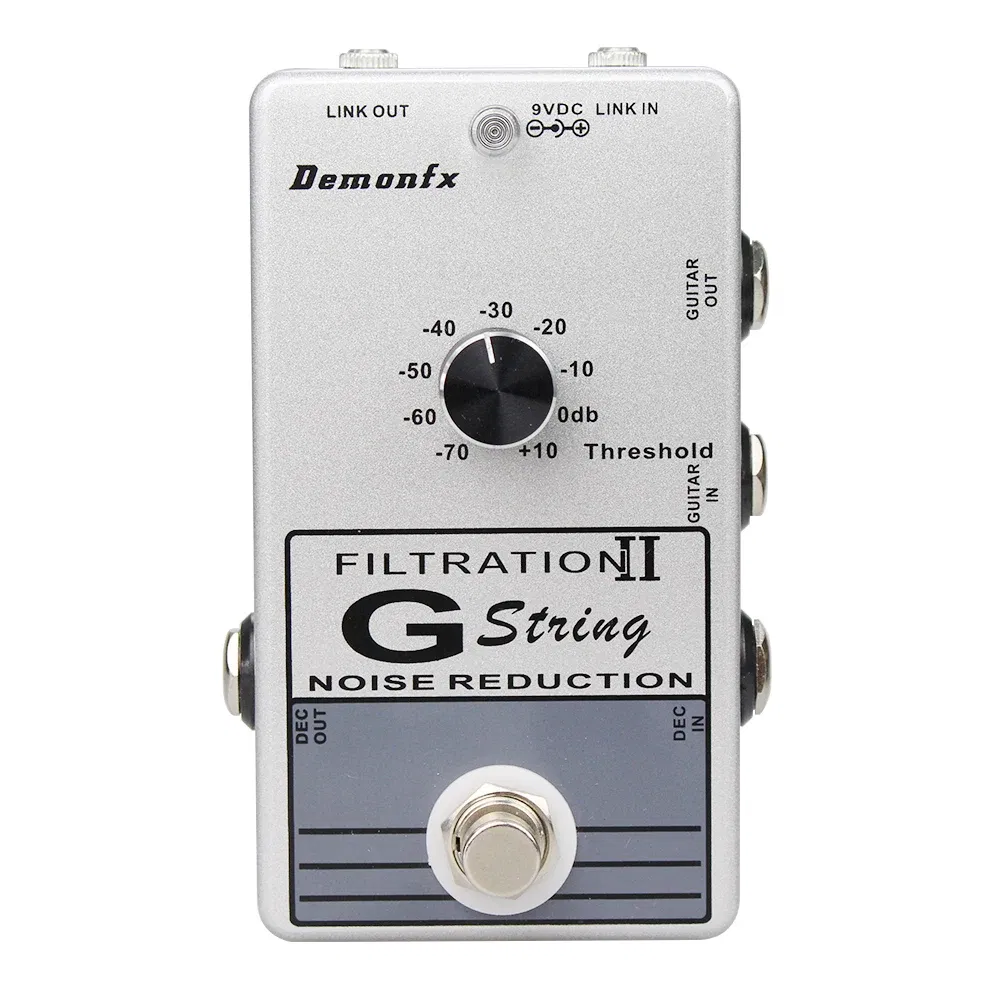Color: WHITE - Demonfx High quality Guitar Effect Pedal Wah Distortion Overdrive Delay Reverb Compressor Booster Pedal