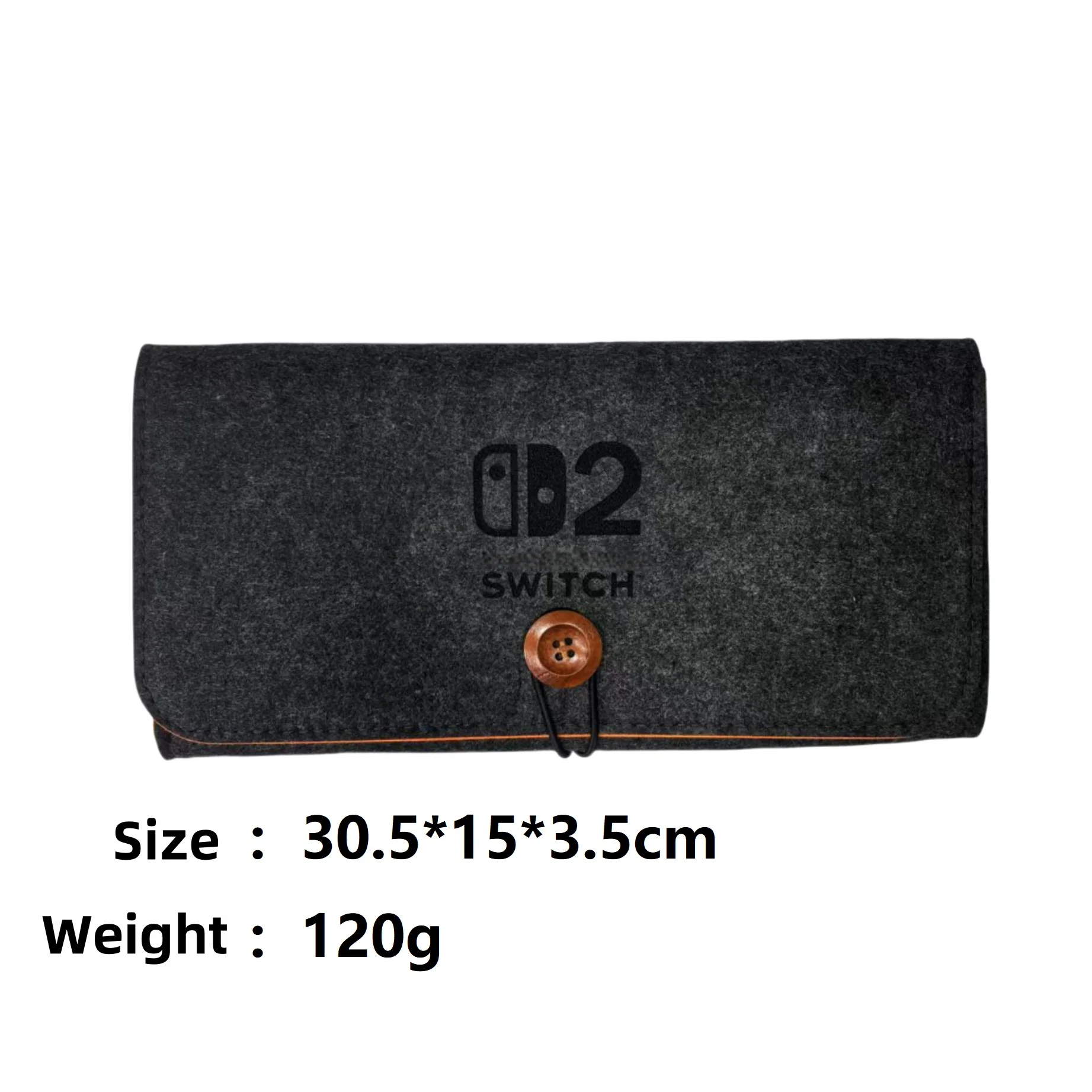 Color: Grape - Ultra Slim Felt Pouch Carrying Case Compatible with Nintendo Nintendo 2 Portable Game Accessories Storage Bag