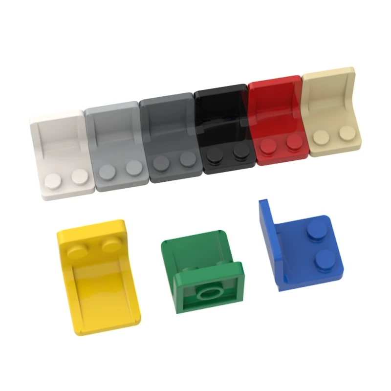 Color: black - 1 Pcs Buildings Blocks 4079 Minifigure, Utensil Seat (Chair) 2 x 2 Brick Collections Bulk Modular GBC Toy For High-Tech MOC Set