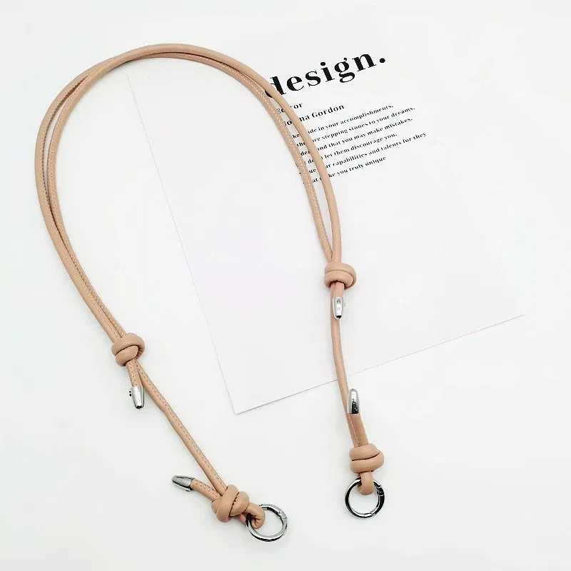 Color: SKY BLUE - Long Leather Shoulder Strap Crossbody Bag Adjustable Replacement Belt Handbag Strap Accessories DIY Bag Belt For Handbags