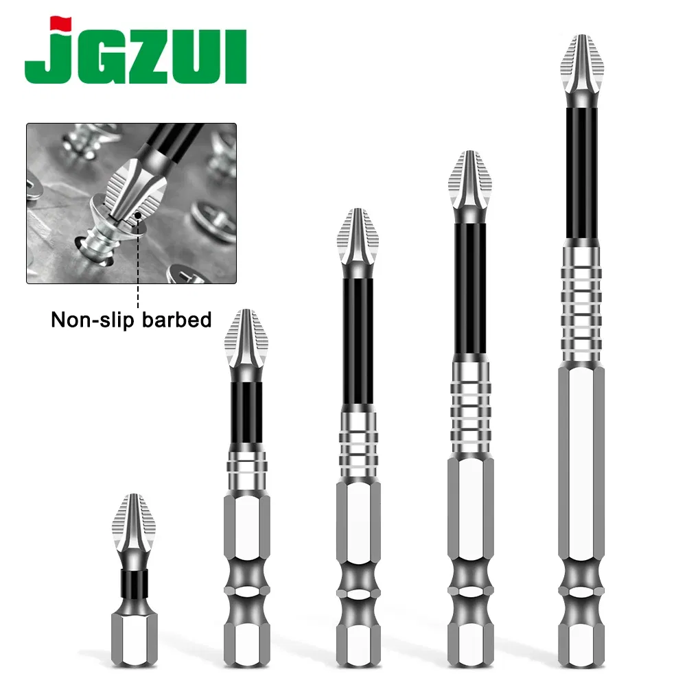 Color: Yellow - K5 Non-slip High Hardness Bit S2 Strong Magnetic 5A Black Non-slip Cross Head Electric Drill Electric Screwdriver Bit