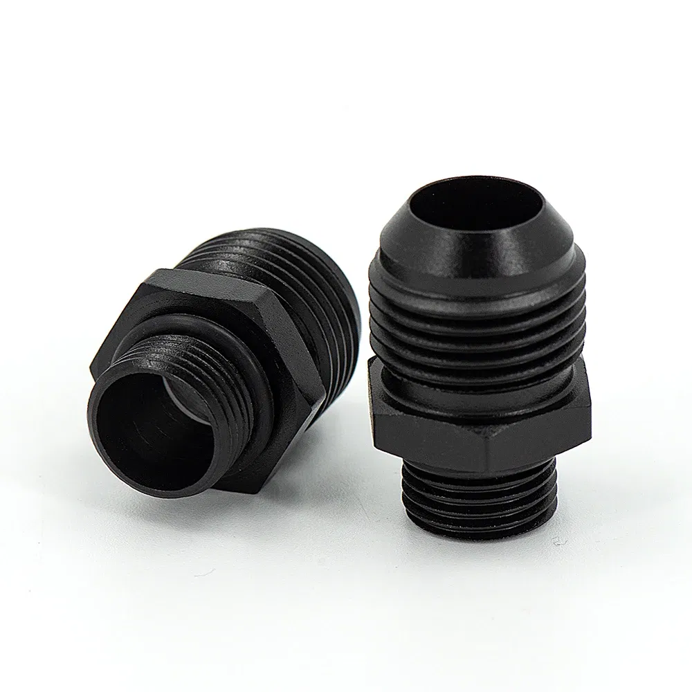 Color: MULTI - Universal Aluminum Alloy AN6 8 10 12 To AN To M16x1.5 M18x1.5 Metric Fuel Hose Adapter Pipe Thread Fitting CAR OIL COOLER SYSTEM