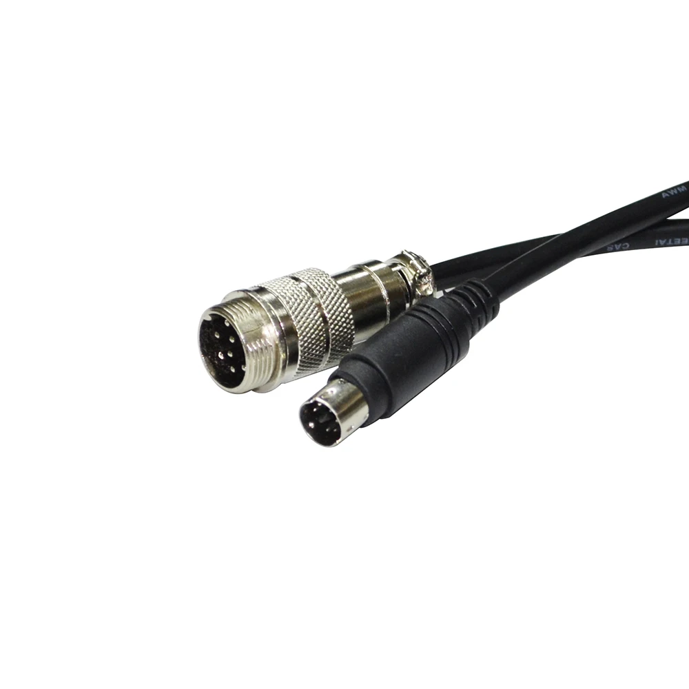 Cable length: 0.8m, Ships From: CN - PS/2 MD6 TO 9 DIN MALE ADAPTER CONNECTION DATA CABLE FOR THRUSTMASTER TH8A GEAR TSSH TSSH+ MOD+ HANDBRAKE SIGNAL KABLE