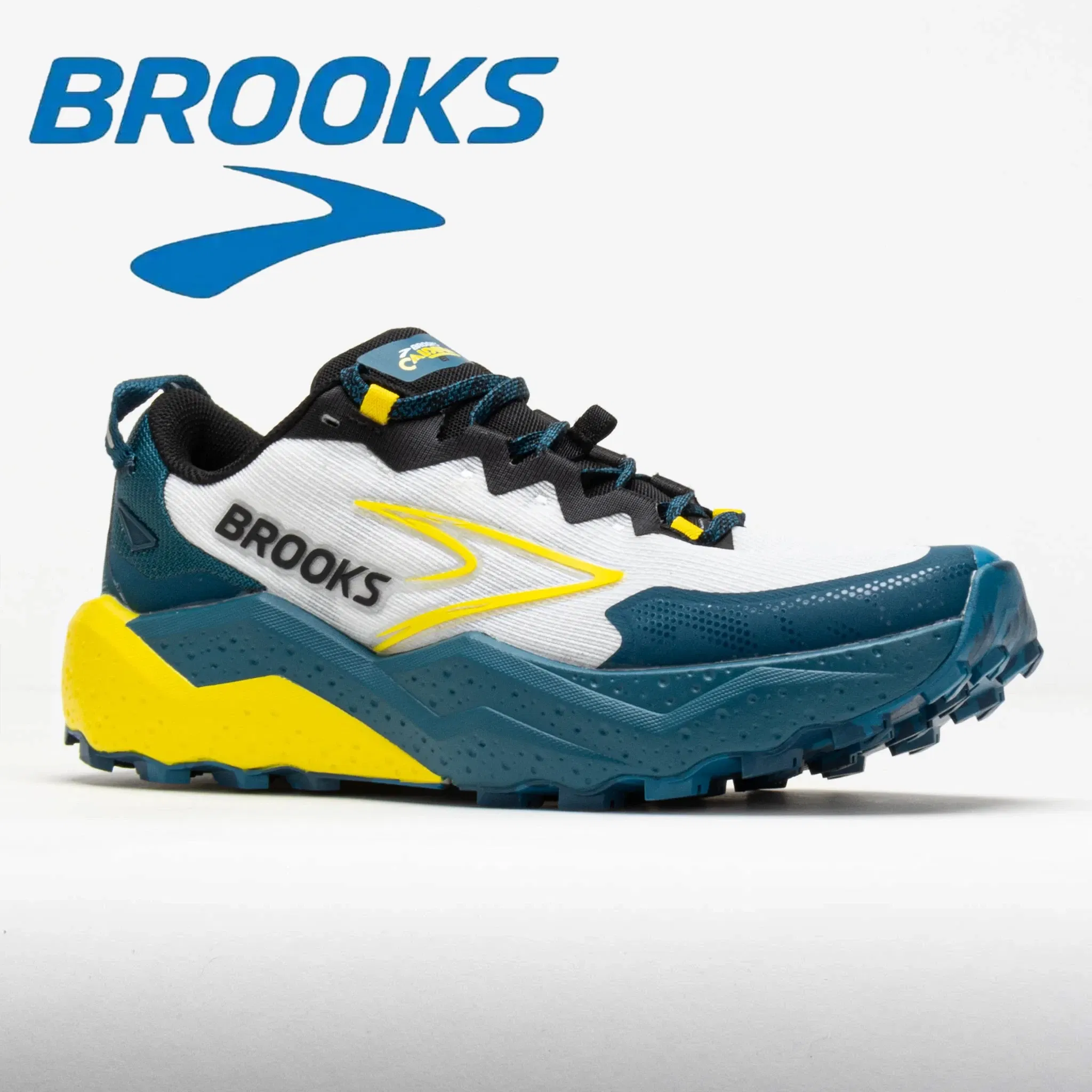 Color: black, Shoe Size: 45 - Brooks Men?™s Casual Sneakers Caldera 8 Ultra Trail Running Shoes Breathable Cushioned Long-term Training Sports Jogging Shoes