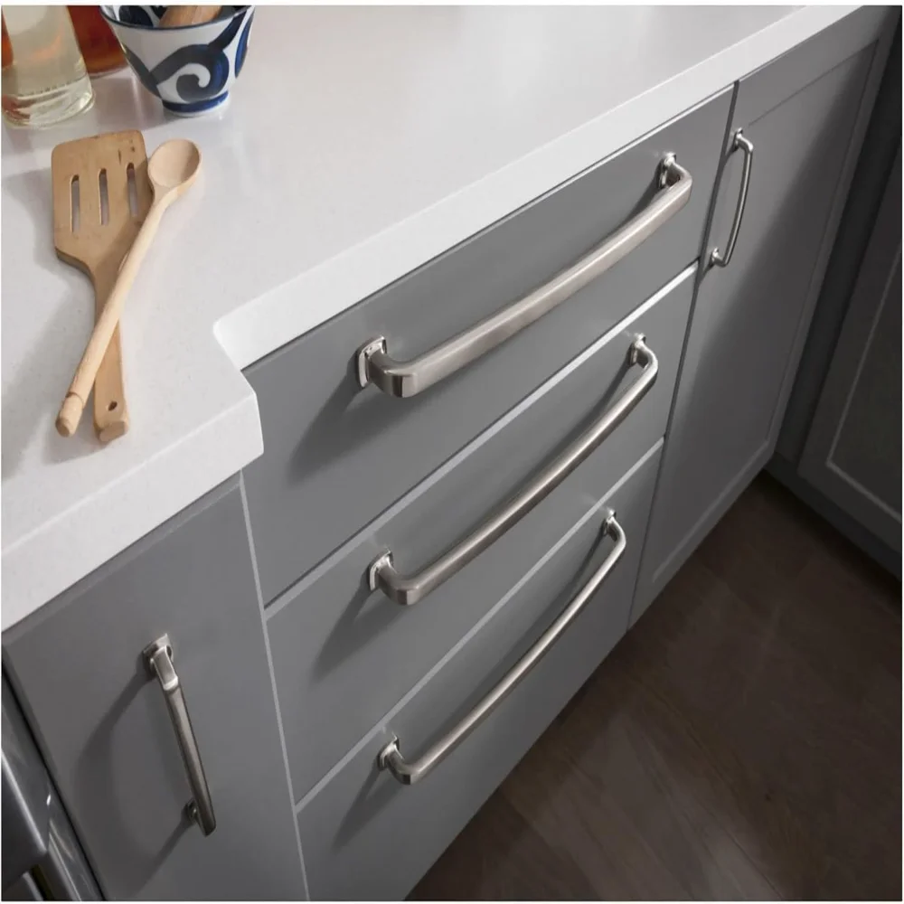 Belcastel 1 Pull, MO6373-160SBZ, Satin Bronze