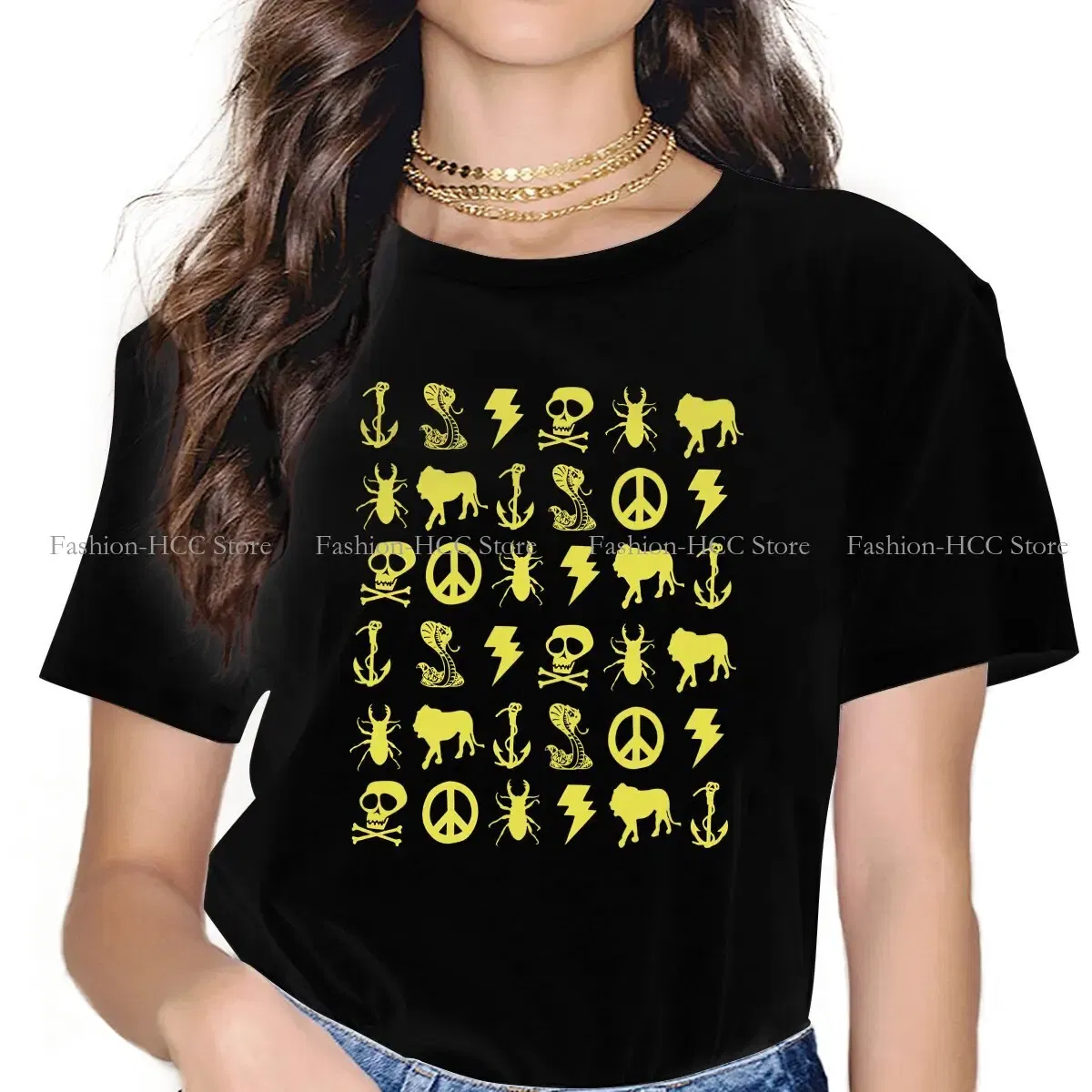 Color: black, Size: L - Breaking Bad TShirts Jesse Pinkman Yellow Icons Personalize Men's T Shirt New Trend Clothing