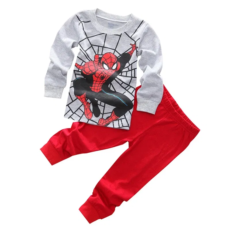 Color: Orange, Kid Size: 12t - kids pajamas set baby pijama boys animal sleepwear girls cute soft nightwear children clothing homewear