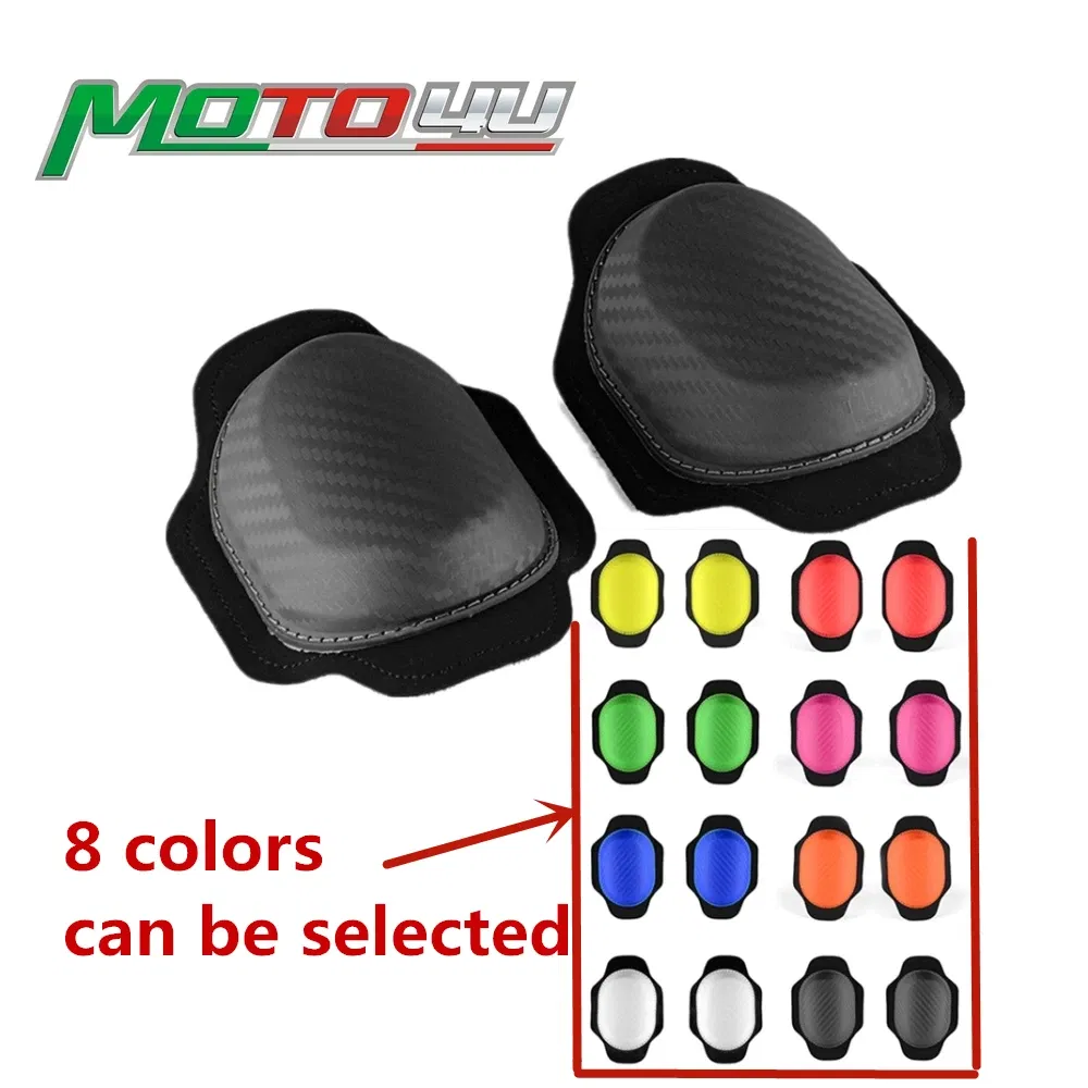 Color: Champagne - High Quality Universal Motorcycle Knee Pucks Sliders Protective kneepad Kneepad Sliders