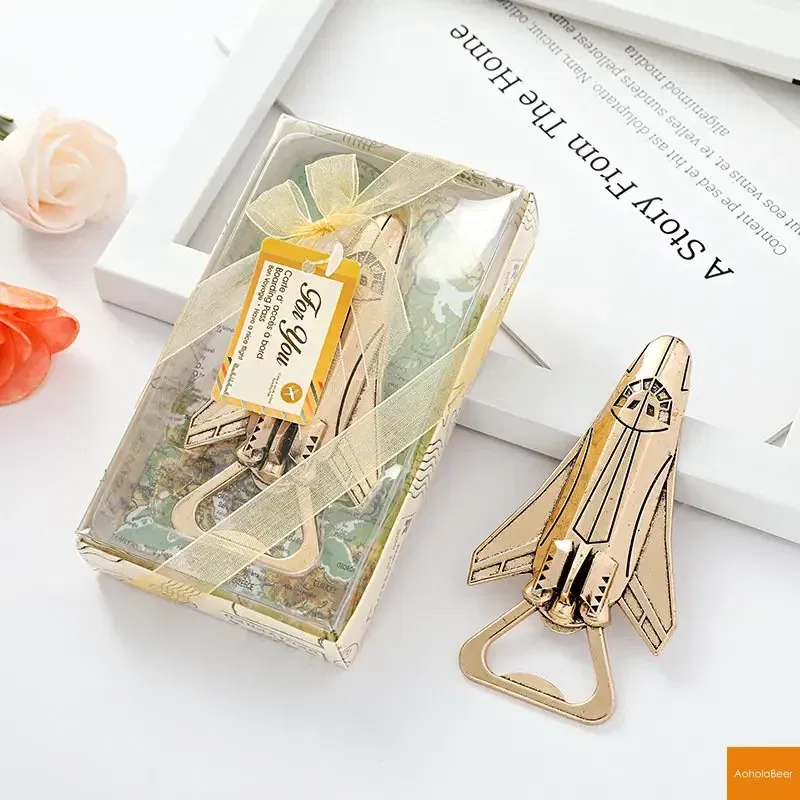 Creative Groomsmen Gifts Fighter Shape Bottle Openers Tools Alloy Opener Presents Party Favors Bar Accessories Kitchen Gadgets