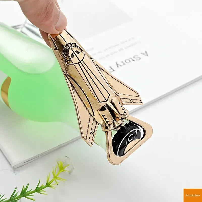 Creative Groomsmen Gifts Fighter Shape Bottle Openers Tools Alloy Opener Presents Party Favors Bar Accessories Kitchen Gadgets