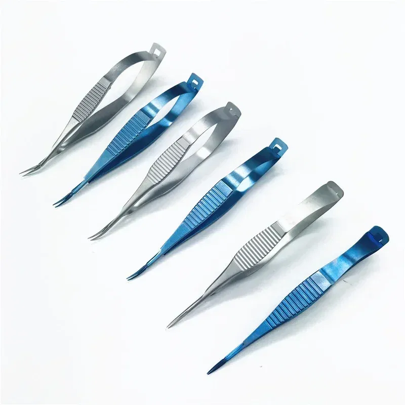 Color: green - 8.5cm Venus scissors Ophthalmic microsurgery surgical scissors animal experiment tool