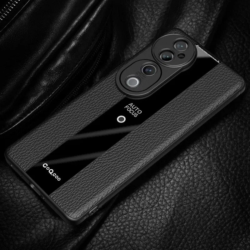 Color: Pink, Material: aluminum - Case For VIVO V40 5G Case Luxury Leather Soft Back Cover For Vivo V40 Pro Camera Protection Silicone Shell Shockproof Bumper
