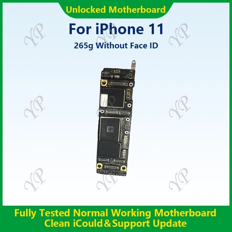 Color: Silver, Ships From: CHINA - Top Fully Tested Authentic Motherboard For iPhone 11 Pro Max 64g/256g Unlocked Mainboard With Face ID Cleaned iCloud Fast