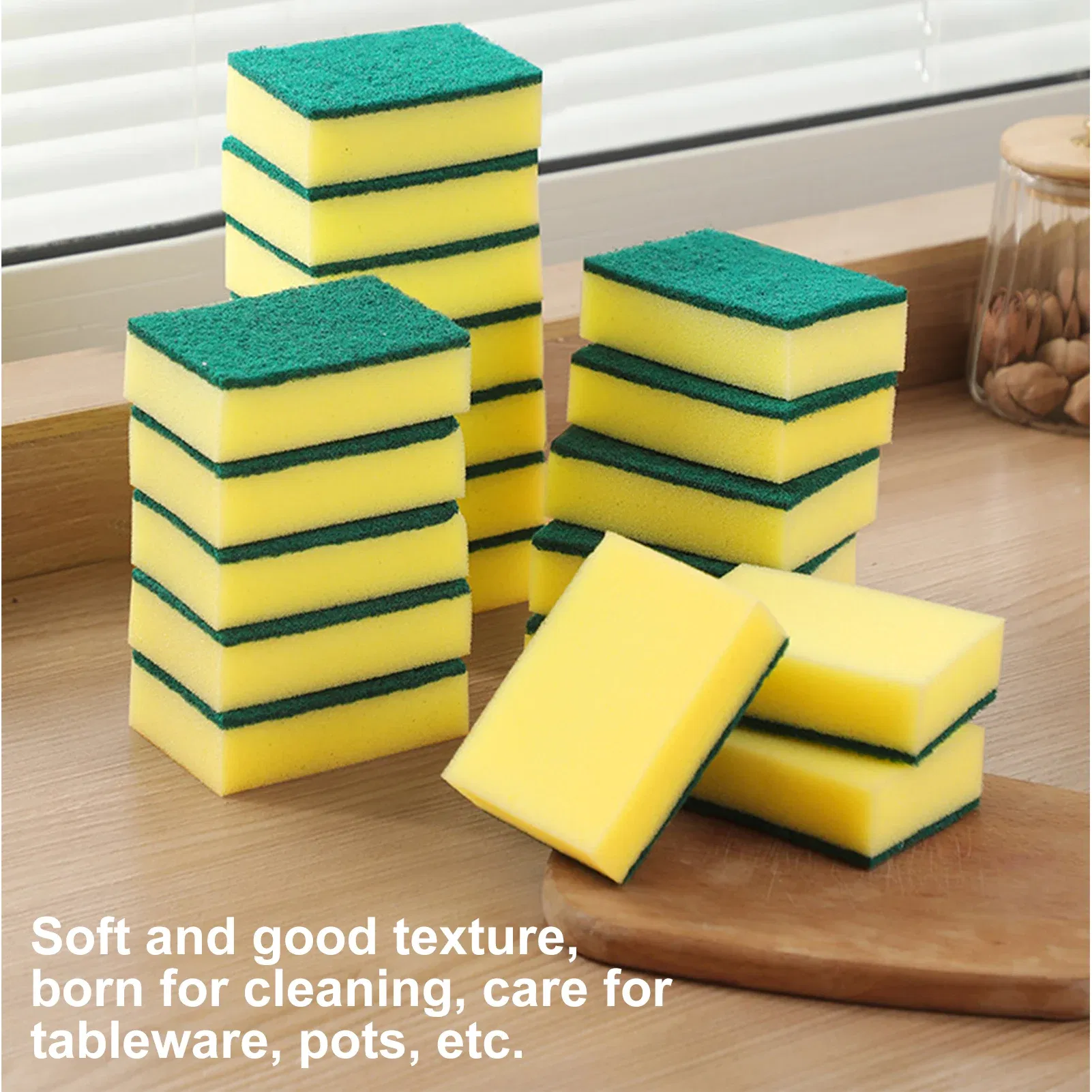 Color: Red, Ships From: CHINA - Dishwashing Sponge Kitchen Nano Emery Magic Clean Rub Pot Rust Focal Stains Sponge Sponge Removing Kit Cleaning Brush Sponges
