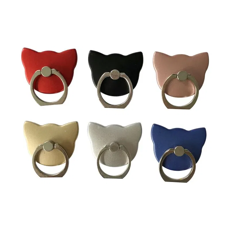 Color: VIOLET/?«?—?…°, Ships From: CHINA - Cat Finger Ring Mobile Phone Holder 360 Degree Rotating  Socket Round Smartphone Cell Car Mount Stand Support Accessories