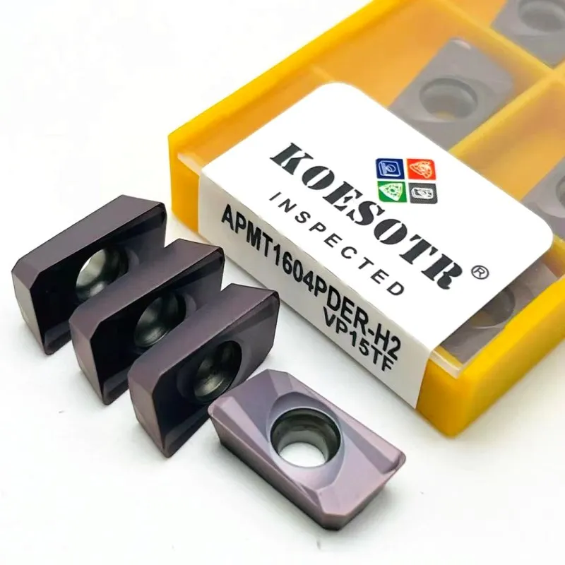 Angle: 90?°, Shank Diameter: 6mm - APMT1604 APMT1135 PDER M2 H2 VP15TF carbide insert milling cutter APMT 1135 APMT 1604 end milling cutter CNC milling cutter