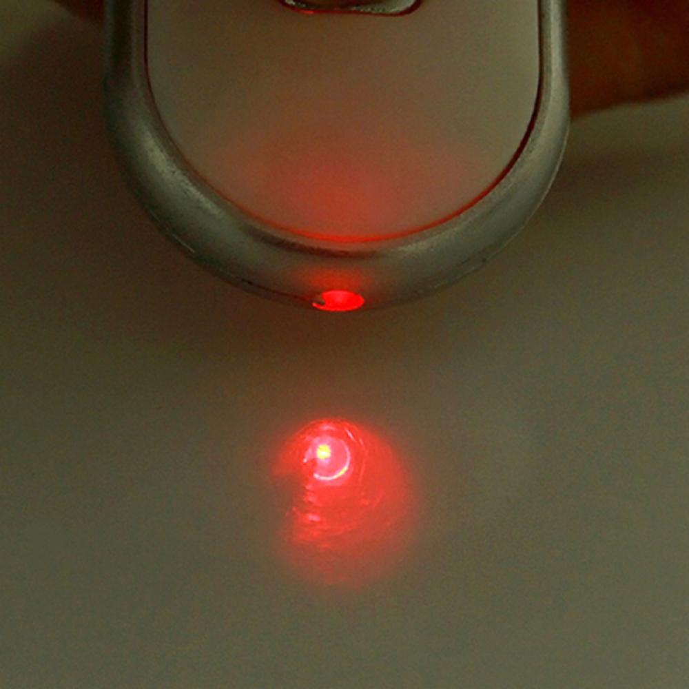 Color: Red - Funny Key Chains Women Men Whistle Key Finder Flashing Beeping Remote Lost Keyfinder Locator Keyring