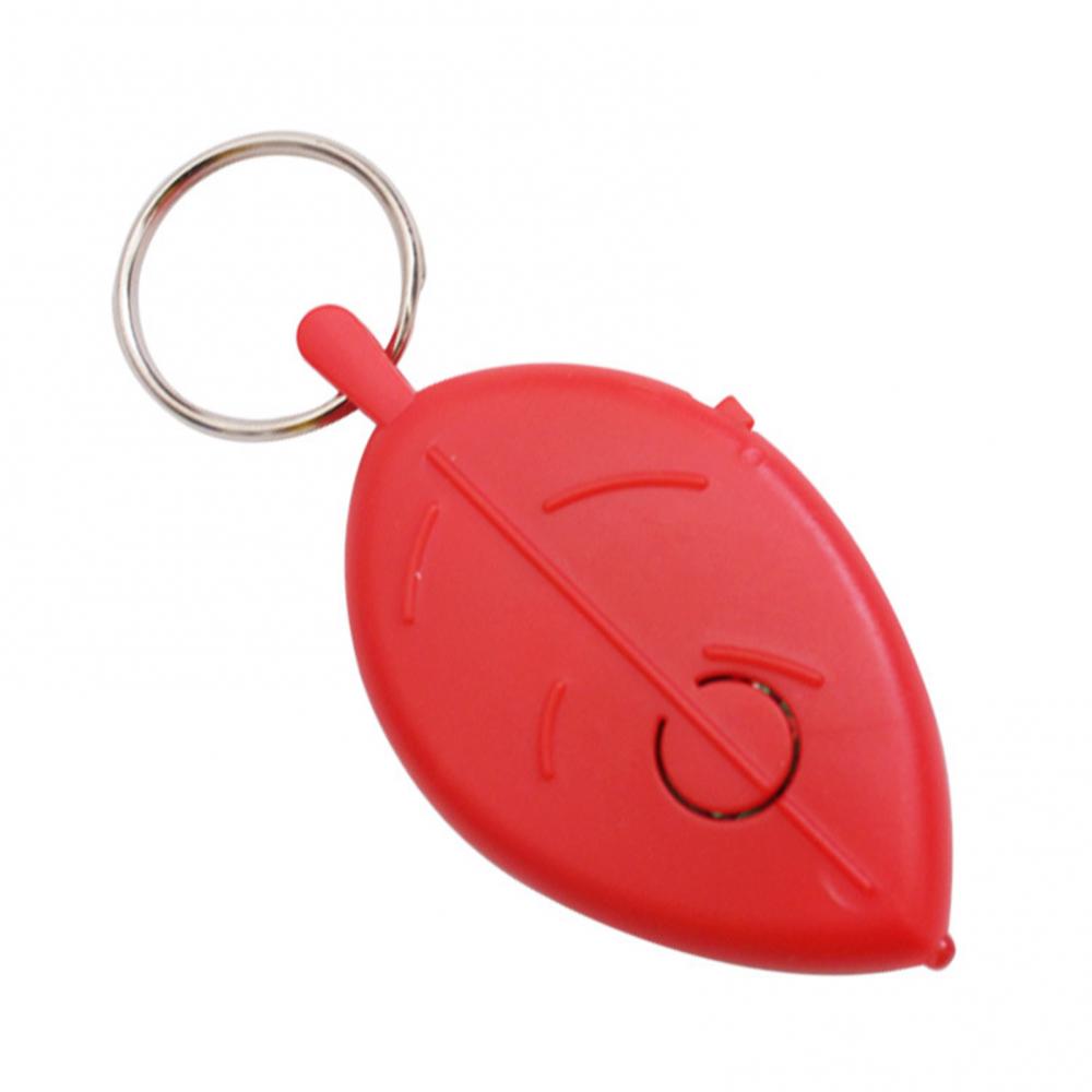 Color: Red - Funny Key Chains Women Men Whistle Key Finder Flashing Beeping Remote Lost Keyfinder Locator Keyring