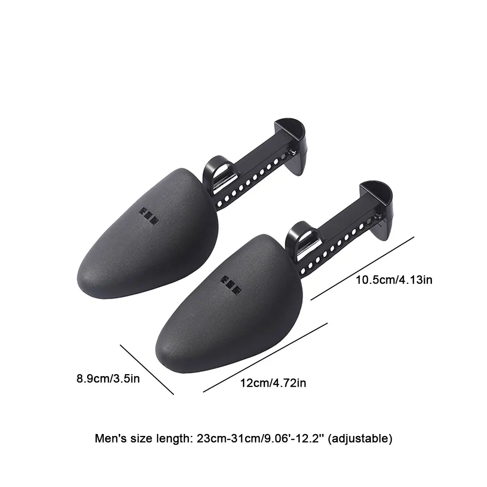 Color: Champagne - 1/2/3Pair Plastic Shoe Stretcher for Men Women Leather Shoes Adjustable Portable Shoe Tree Stretcher Boots Rack Anti-deformation