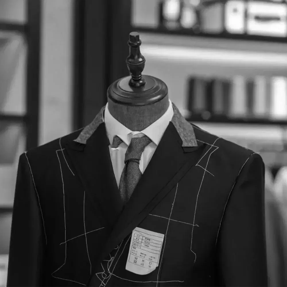Color: Navy Blue, Size: 6XL - 3 Piece Navy Blue Male Suits Slim fit Notched Lapel  Wedding Tuxedos Sets Tailor Made Business Mens Costume (Blazer+Pants+Vest)