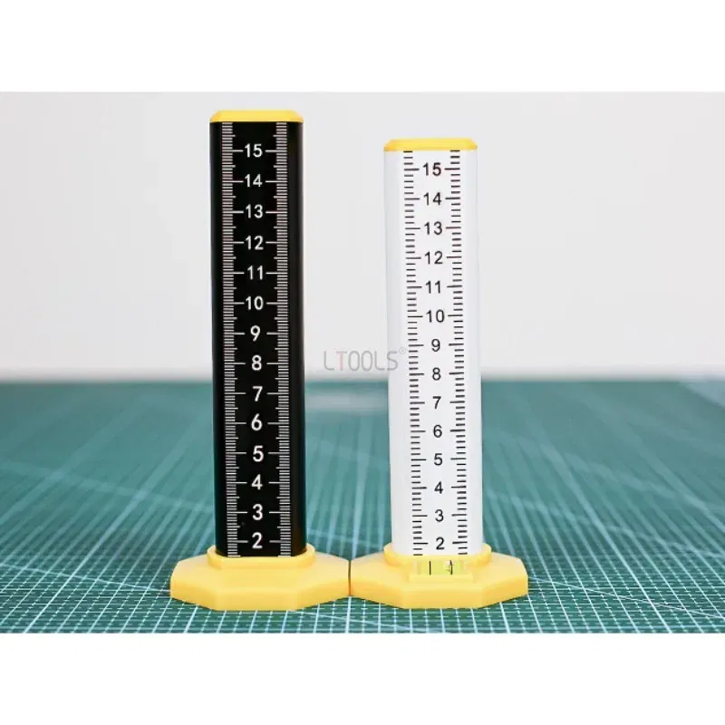 Color: Yellow - Light Steel Keel Suspended Ceiling Leveling Special Ruler Equal Height Level Ruler Dual Purpose Magnetic Wall Past Tile Lay Tool