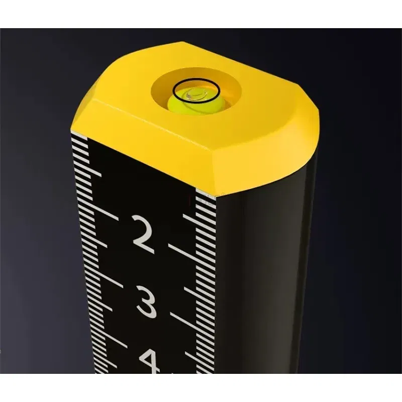 Color: Yellow - Light Steel Keel Suspended Ceiling Leveling Special Ruler Equal Height Level Ruler Dual Purpose Magnetic Wall Past Tile Lay Tool