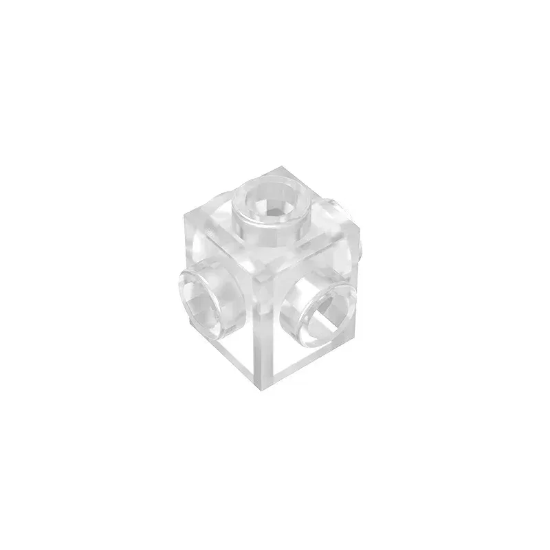 Color: plum - Gobricks GDS-650 BRICK 1X1 W. 4 KNOBS compatible with lego 4733 children's DIY Educational Building Blocks Technical