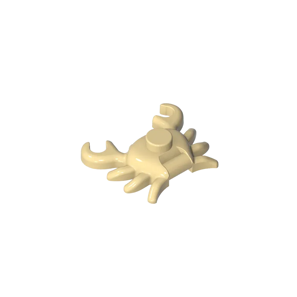 Color: green - Gobricks GDS-2024 Animal, Crab  compatible with lego 33121 Assembles Building Blocks children's toys