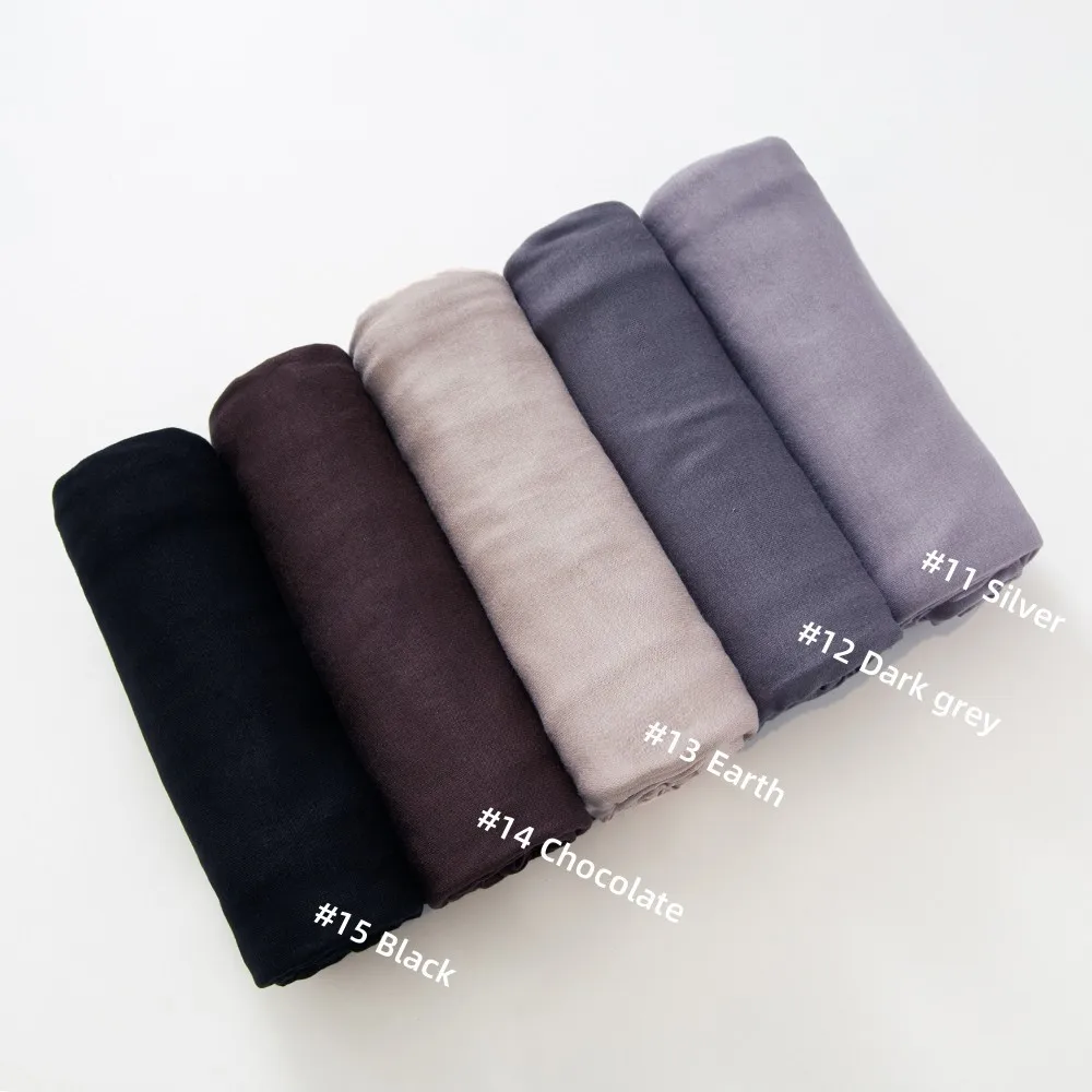 Color: Turquoise - 29Colors Cheap Jersey Hijab Scarf Solid Muslim Long Scarves Turban Shawl Elastic Cotton Arab Headscarf Head Wraps Saudi Hijabs