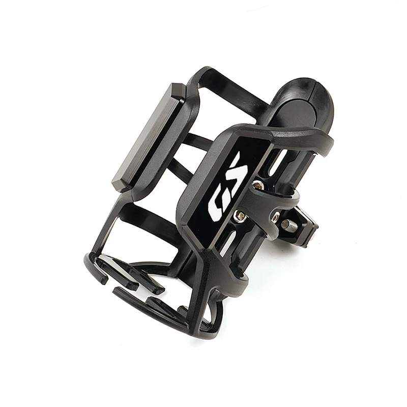 Color: GRAY - For BMW R1300GS F900GS R1200GS R1250GS LC ADV F850GS F750GS Motorbike Beverage Water Bottle Cage Drink Cup Holder Sdand Mount