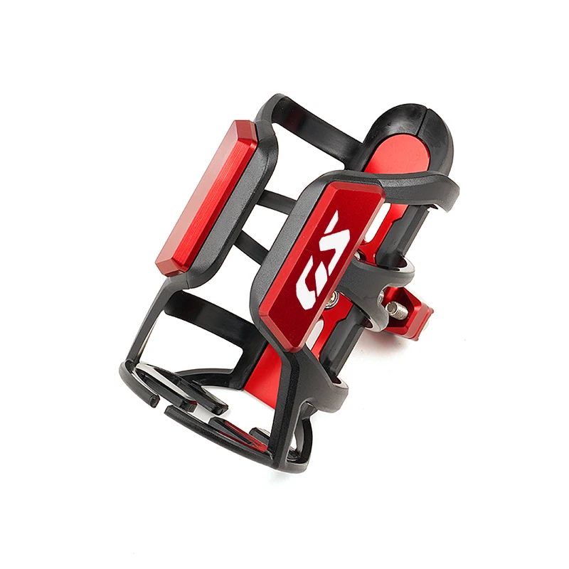 Color: GRAY - For BMW R1300GS F900GS R1200GS R1250GS LC ADV F850GS F750GS Motorbike Beverage Water Bottle Cage Drink Cup Holder Sdand Mount