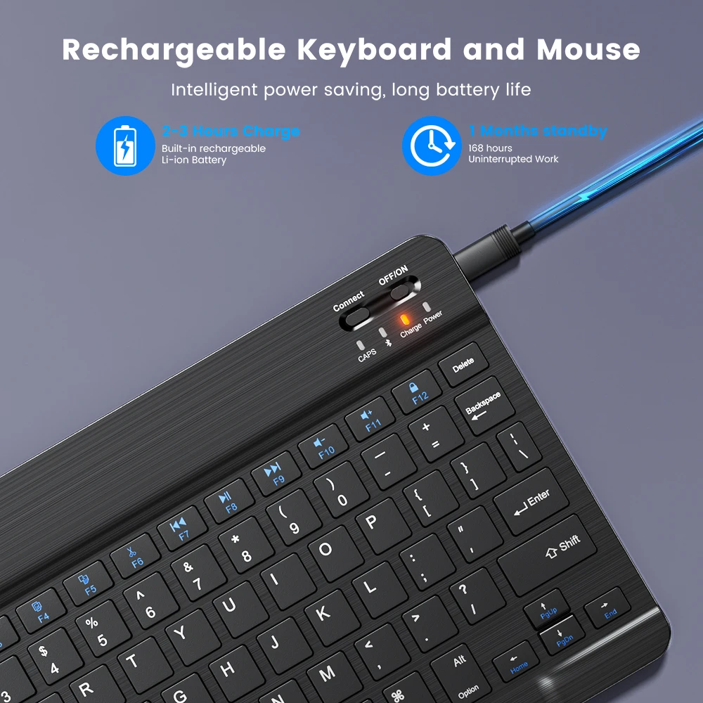 Color: green - Wireless Keyboard Bluetooth-compatible Keyboard For Android IOS Windows Mini 78-Key Gaming Keybaord for PC iPad Tablet Keyboard