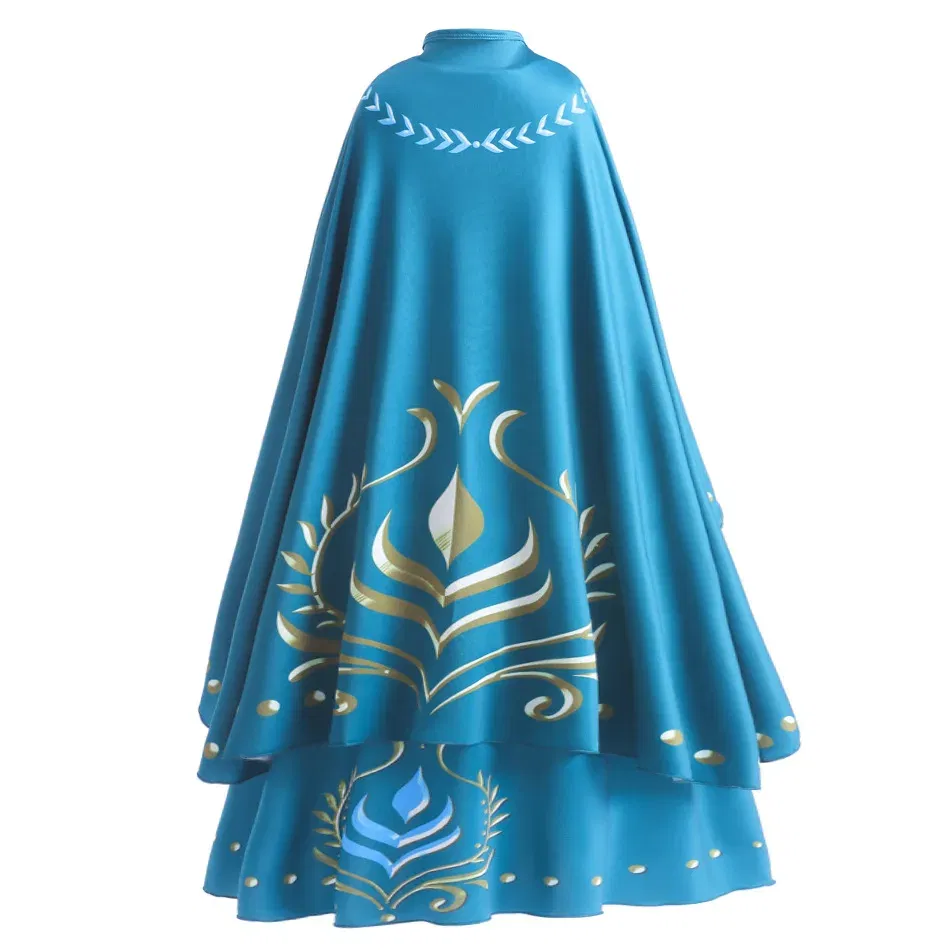 Kid Size: 2T, Color: Pink - Disney Frozen Anna Elsa Girls Princess Dresses Mesh Sequin Dress Kids Cosplay Snow Queen Costumes Carnival Birthday Party Gowns