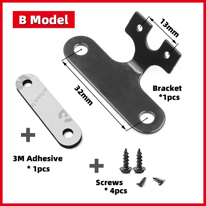 Color Name: Black - Universal Car Rear Camera Mounting Bracket Black Stainless Steel Holder Case For DVR/Rearview/Back Up/Reserve Camera