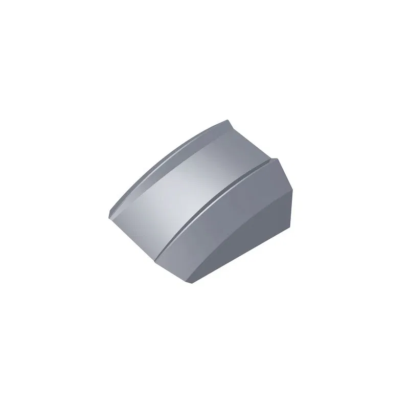 Color: WHITE - Gobricks GDS-1015 Slope, Curved 2 x 2 Lip compatible  30602 47904 pieces of children's DIY
