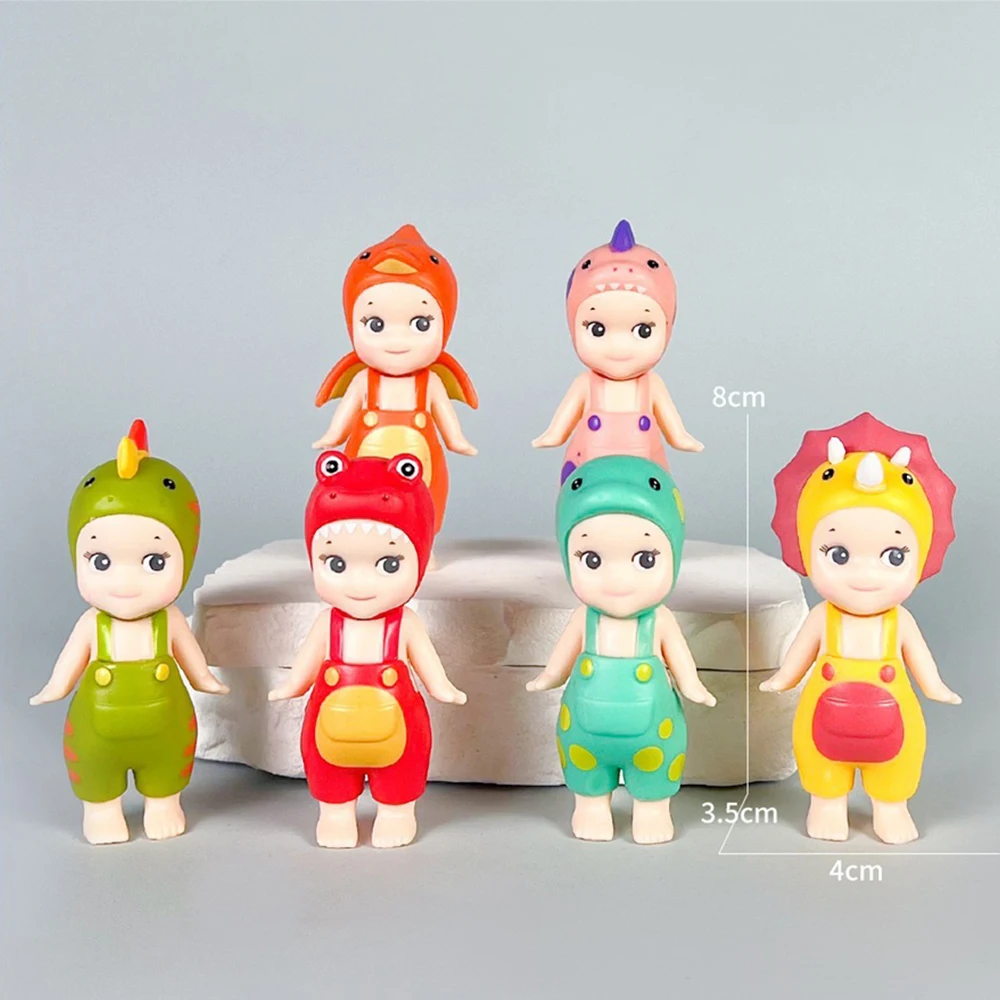 Color: Gold - Angel Good Luck Standing posture Sunny Angel Doll Blind Box Hot Selling Trendy Play Handmade Car Cake Ornament