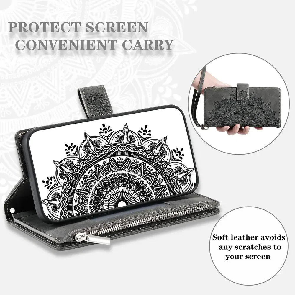 Color: Lemon yellow, Bundle: Case & Strap, Compatibility by Model: Xiaomi 15T - For Xiaomi 15T Pro 5G 2025 Leather Wallet Case 8-Card Crossbody Bag Funda Xiaomi 15T Pro Case Mi 15T 15 T T15 15TPro Phone Cover